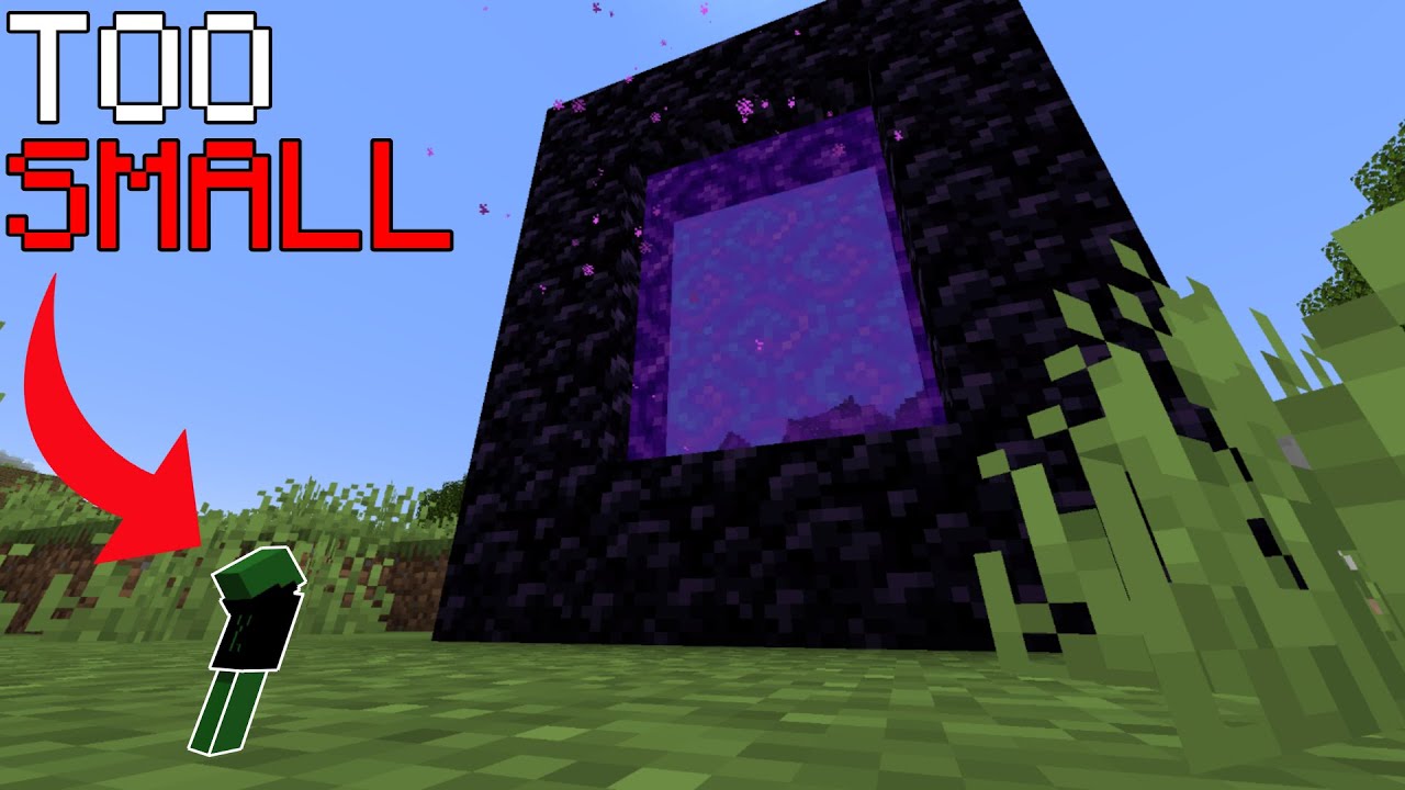 Minecraft, но мой рост всего в один пиксель.