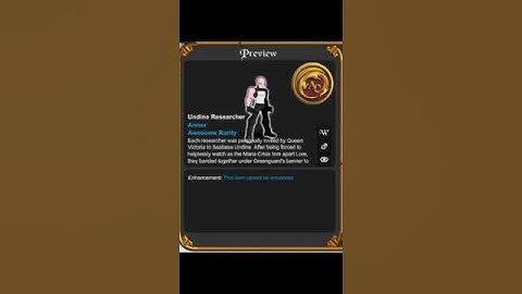 Thumbnail of AQW NEW UNDINE COMMISSARY MERGE /JOIN SUNLIGHTZONE (AGE OF RUIN)