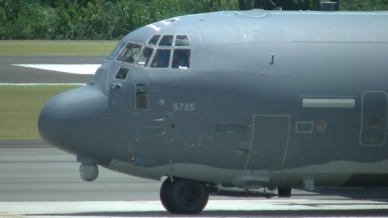 TJSJ Spotting: USAF HC-130J Combat King II & Yellow Miami Air