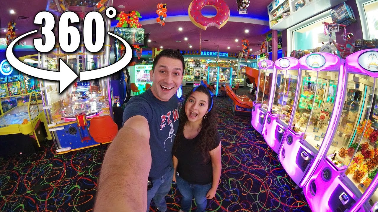 Our first Virtual Reality Arcade 360° Video! YouTube
