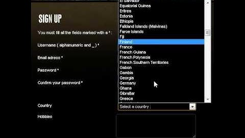 How to create an account.avi