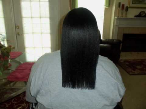 My 6 Month Stretch Relaxer Results Youtube