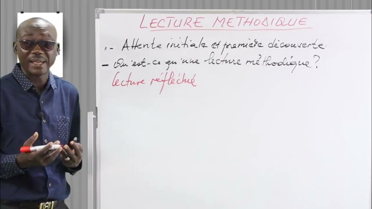 Leçon 151 Lecture Méthodique Définition YouTube