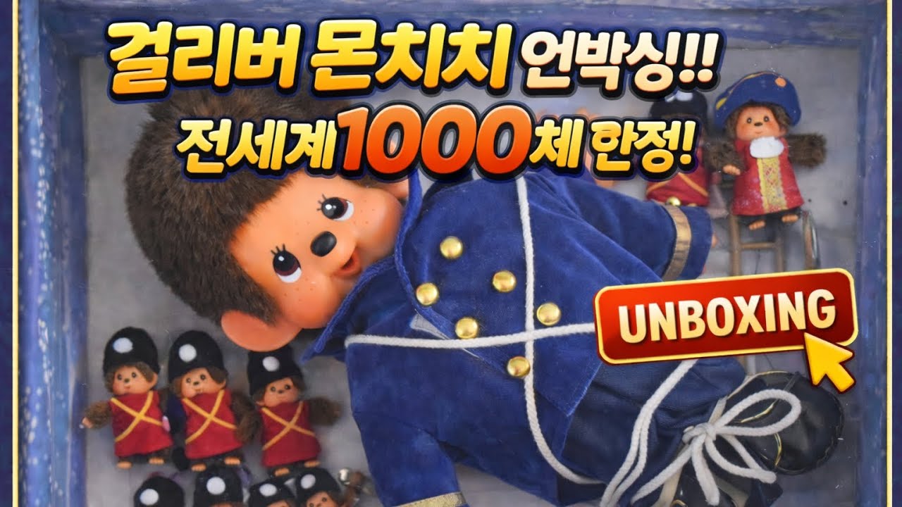 ガリバーモンチッチ　1000個限定monchhichi gulliver set Only 1,000 in the World… Legend Moncicchi Unboxing | Gulliver