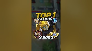 78% Winrate XBorg S33 Build! Mobile Legends #mobilelegends #mlbb #gaming #mlbbcreatorparty