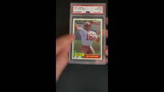 1981 Topps Football Joe Montana ROOKIE #216 PSA 10 GEM MINT (PWCC-E)