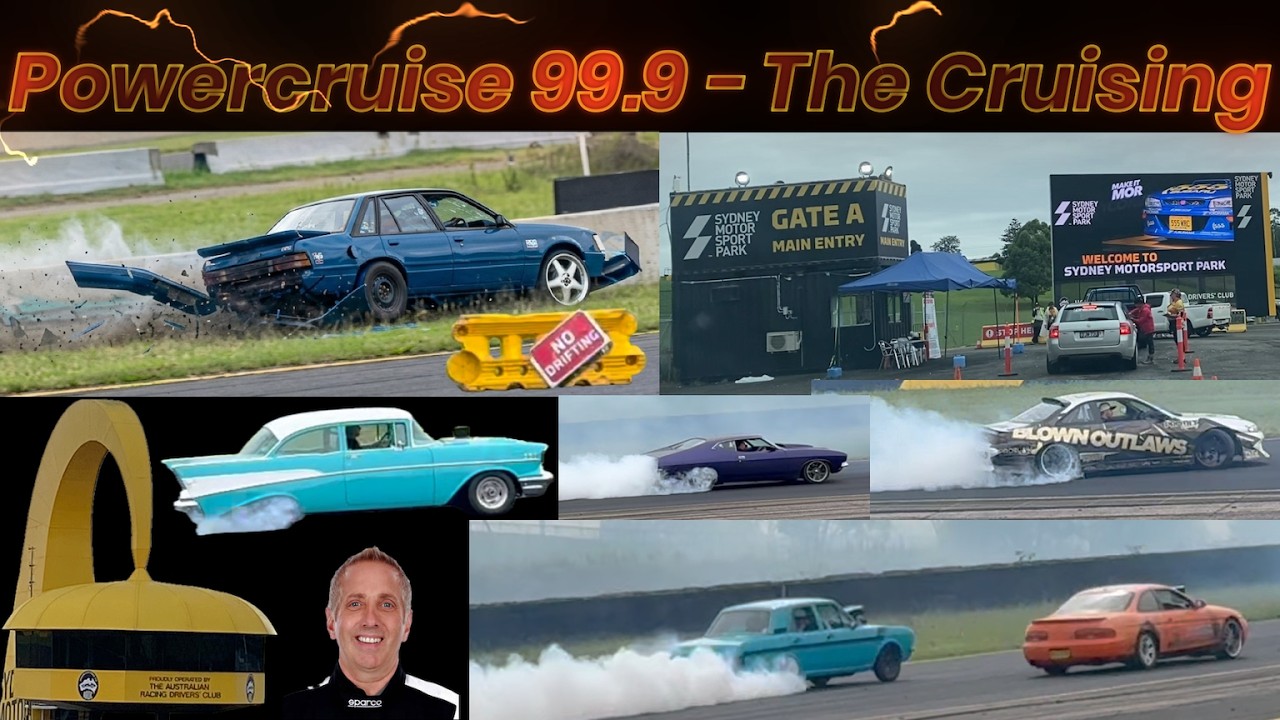 Powercruise 99.9 Sunday Morning 1 March 2026   The cruising and drifting onto the back straight