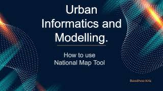8 How to use National Map Tool