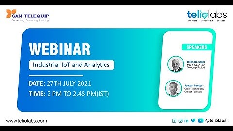 Industrial IoT and Analytics - Webinar