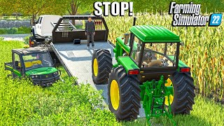 I REPO'D HIS NEW TRACTOR!