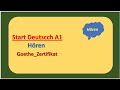 Hören A1 || Start Deutsch A1 Hören modellsatz mit Lösung am Ende || Vid - 35