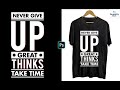How to create design for t-shirt in photoshop | Vintage T-Shirt #streetwear #tshirt #typography