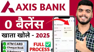 Axis Bank Zero Balance Account | Axis Bank Zero Balance Account Opening Online | Axis Bank