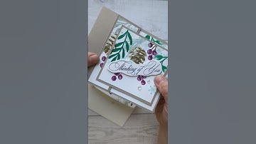 Stand Up Fun Fold Card FOLDS FLAT!