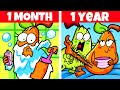 1 MONTH Dating vs 1 YEAR Dating || Hilarious and Crazy Relationship Situations by Pear Couple