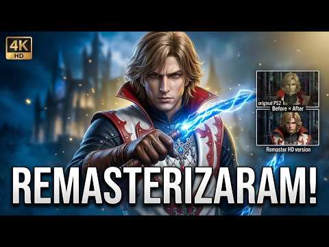 CASTLEVANIA LAMENT OF INNOCENCE GANHOU REMASTER! O PS2 NUNCA PARECEU TÃO BONITO
