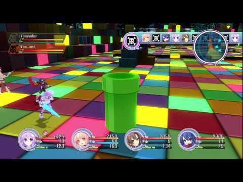 Hyperdimension Neptunia Mk2 Gameplay 1