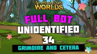 AQW | WILLPOWER EXTRACTION QUEST BOT [ UNIDENTIFIED 34 ] [ GRIMOIRE AND CETERA ]