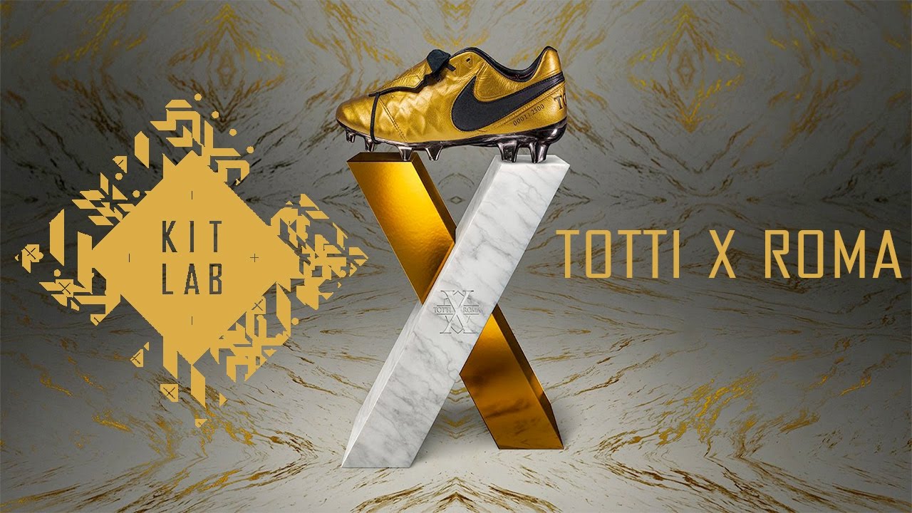 OMG! Nike Tiempo Totti X Roma 😱 | KitLab - YouTube