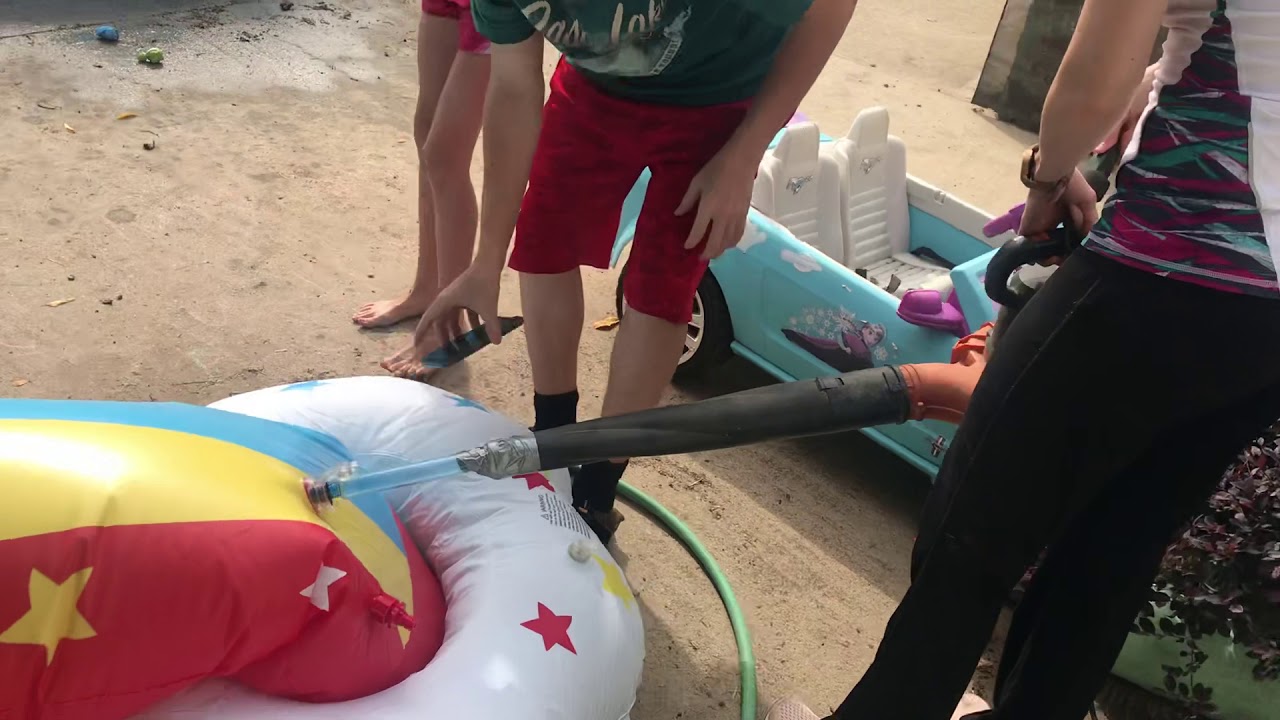How to Inflate a float fast YouTube