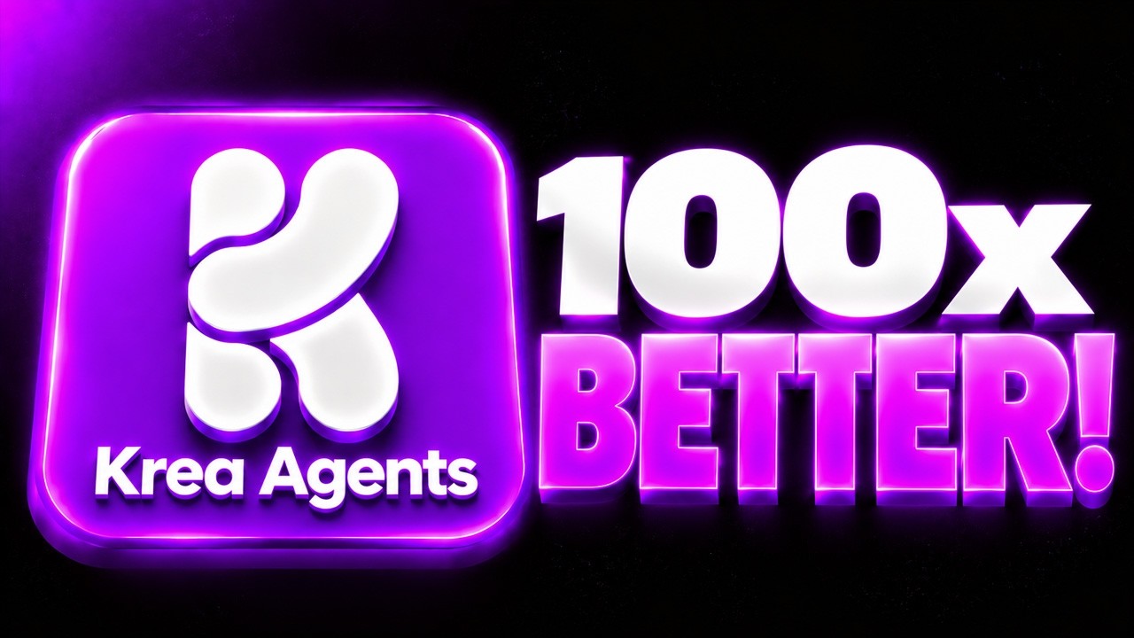NEW Krea Agents Just Changed Everything!