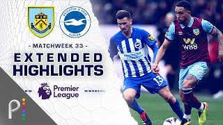 Burnley v. Brighton | PREMIER LEAGUE HIGHLIGHTS | 4/13/2024 | NBC Sports