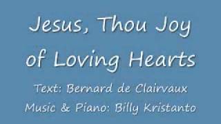Video thumbnail of "Jesus, Thou Joy of Loving Hearts - Piano - Billy Kristanto"