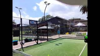 POV Ball machine Soft hands and popouts @Livv Padel Jeppe screenshot 4