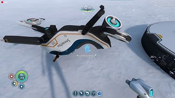 HOW TO PLACE HOVERPAD + Snow Fox subnautica below zero