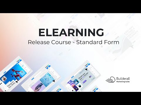 Elearning Tool: Release Course - Standard Form Method