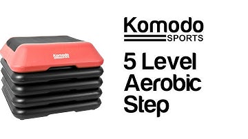 Komodo Sports 5 Level Aerobic Stepper