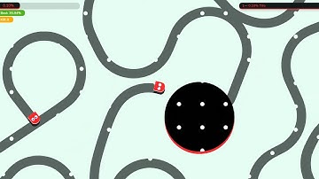 Paper.io 3 Map Control: 100.00% [Invisible]