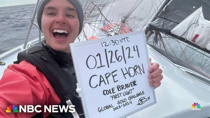 Sailor Cole Brauer Poised To Become First American Woman To Solo Race Non Stop Around The World