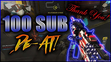 Thank You for 100 Subs! NV4 De-Atomizer Strike on Infinite Warfare!
