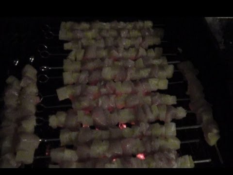 Chicken & Pineapple Kabobs