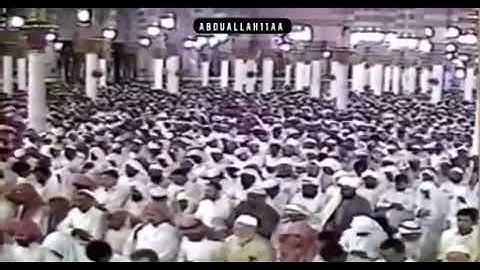 من عبق رمضان عام 1410هـ ومن المسجد النبوي وتلاوة للشيخ محمد أيوب رحمه الله من سورتي يس والصافات