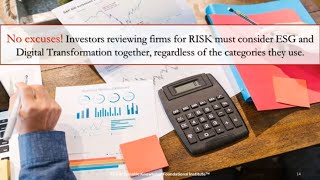 One ESG and ten Digital Transformation definitions