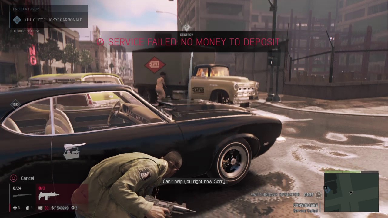 Mafia III help vito - kill chet lucky carbonale