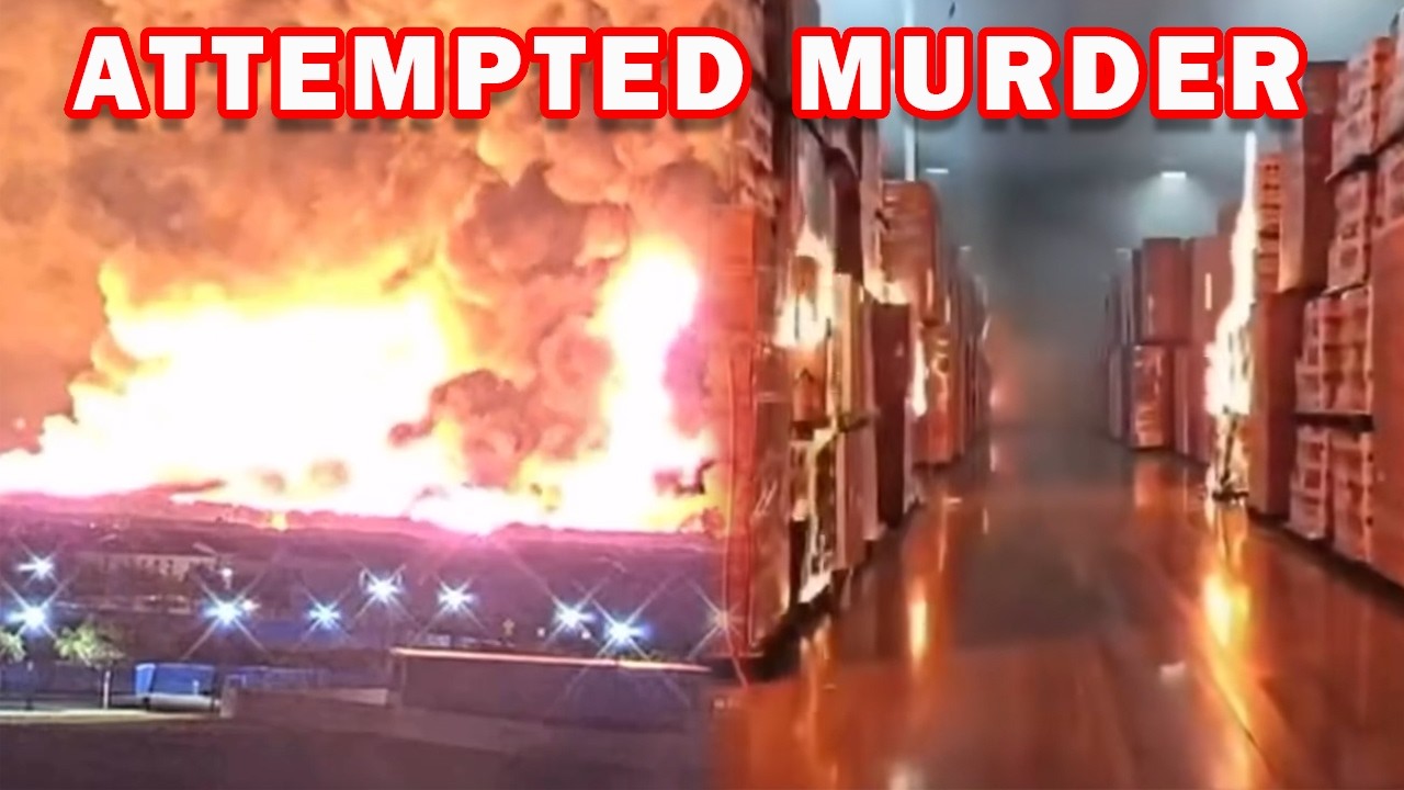 Arsonist Lights 1.2 Million Square Feet on Fire: And Filmed It