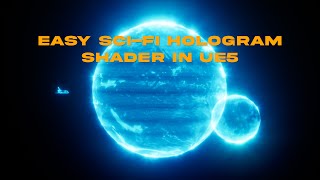 Create A Scifi Hologram Material Shader In Unreal Engine 5 free Download