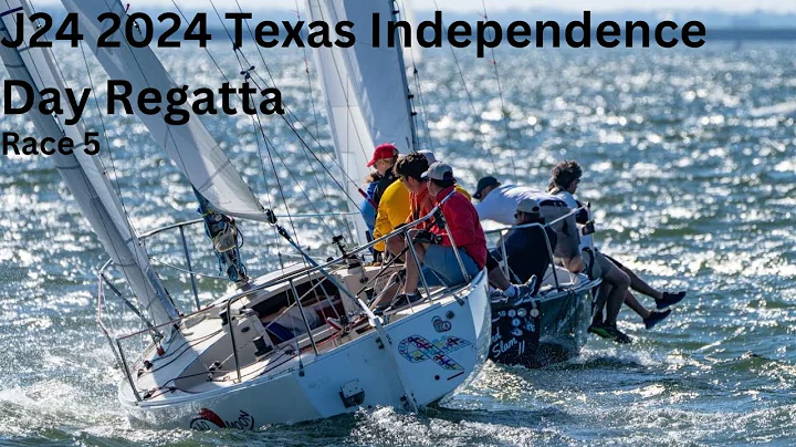 J24 2024 Texas Independence Regatta race 5. With onboard crew discussion and tactics.