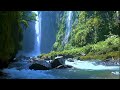 Flowing Water &amp; Waterfall Views 🍃 Calm Nature Experience