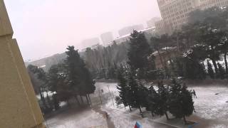 Baku State University - 12.12.2013 (Let It Snow)