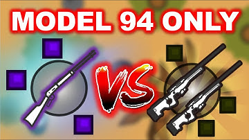 MODEL-94 vs DUAL AWM-S! || Model-94 Only Challenge || Surviv.io