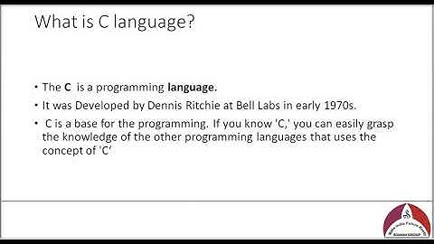 INTRODUCTION TO C PROGRAMMING (Marathi explanation part-1)