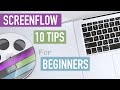 ScreenFlow Tips for Beginners (10 Tips)