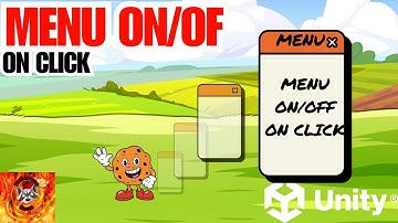 Open menu clicking on Character in Unity 6 Software (Unity Tutorial)