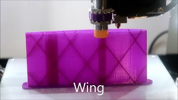 3D print BanRC2 2m Glider new design Anet A8