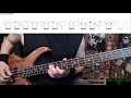 New Year's Day by U2 - Bass Cover with Tabs Play-Along