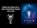 Todos los Goles de la Champions League 2019-20